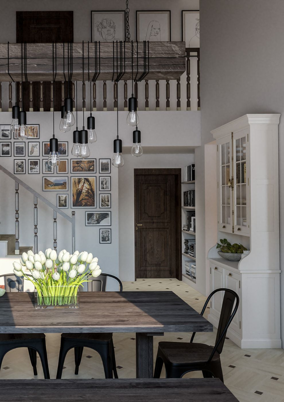 Wnętrze domu w Rąbieniu