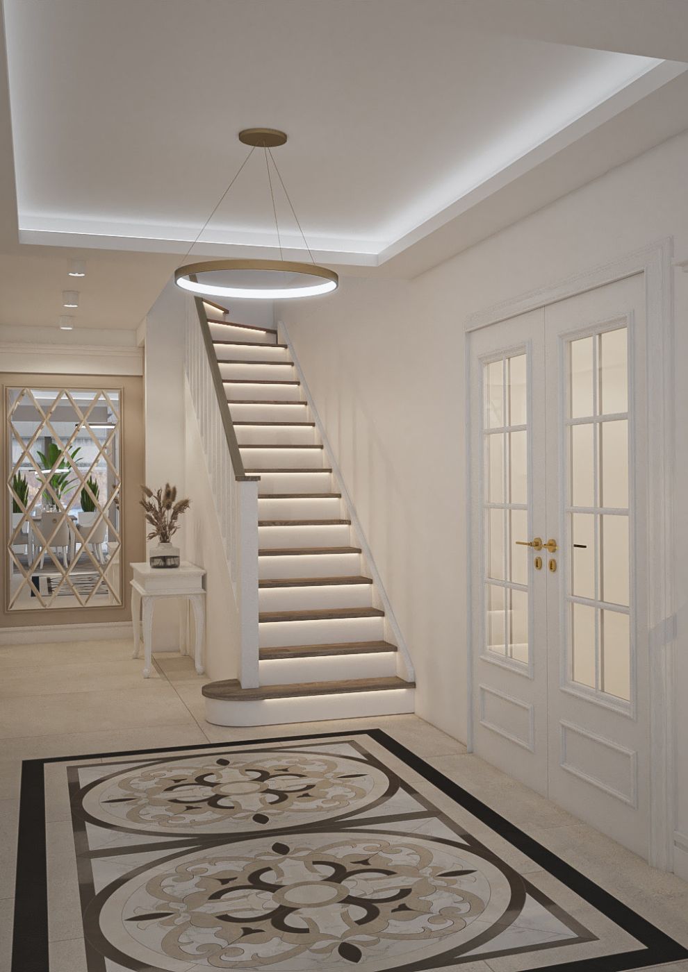 Wnętrze domu w Warszawie