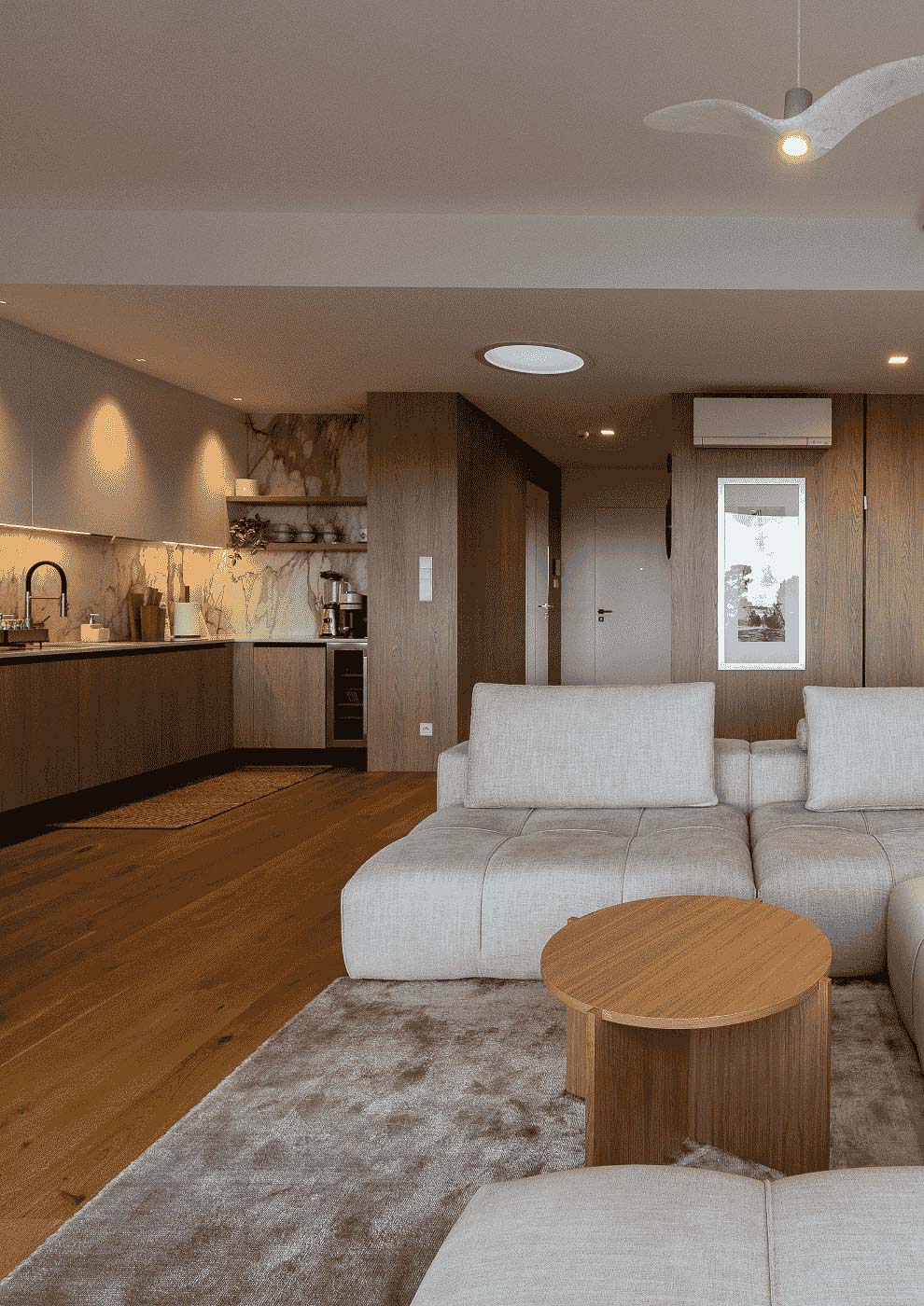 Projekt wnętrza apartamentu